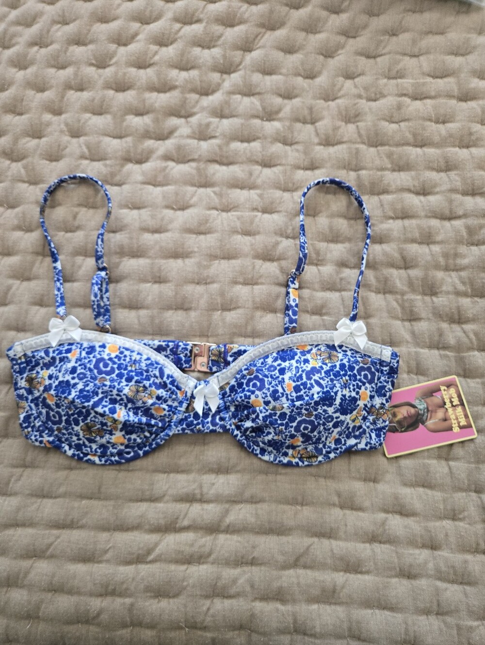 Strawberry Milk Mob Mykonos Bikini Top